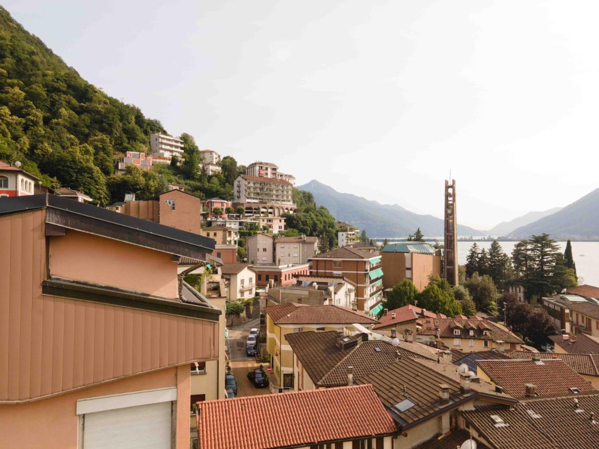 דירות Campione dʼItalia Casa Madlen - Bright Attic With Marvelous View מראה חיצוני תמונה