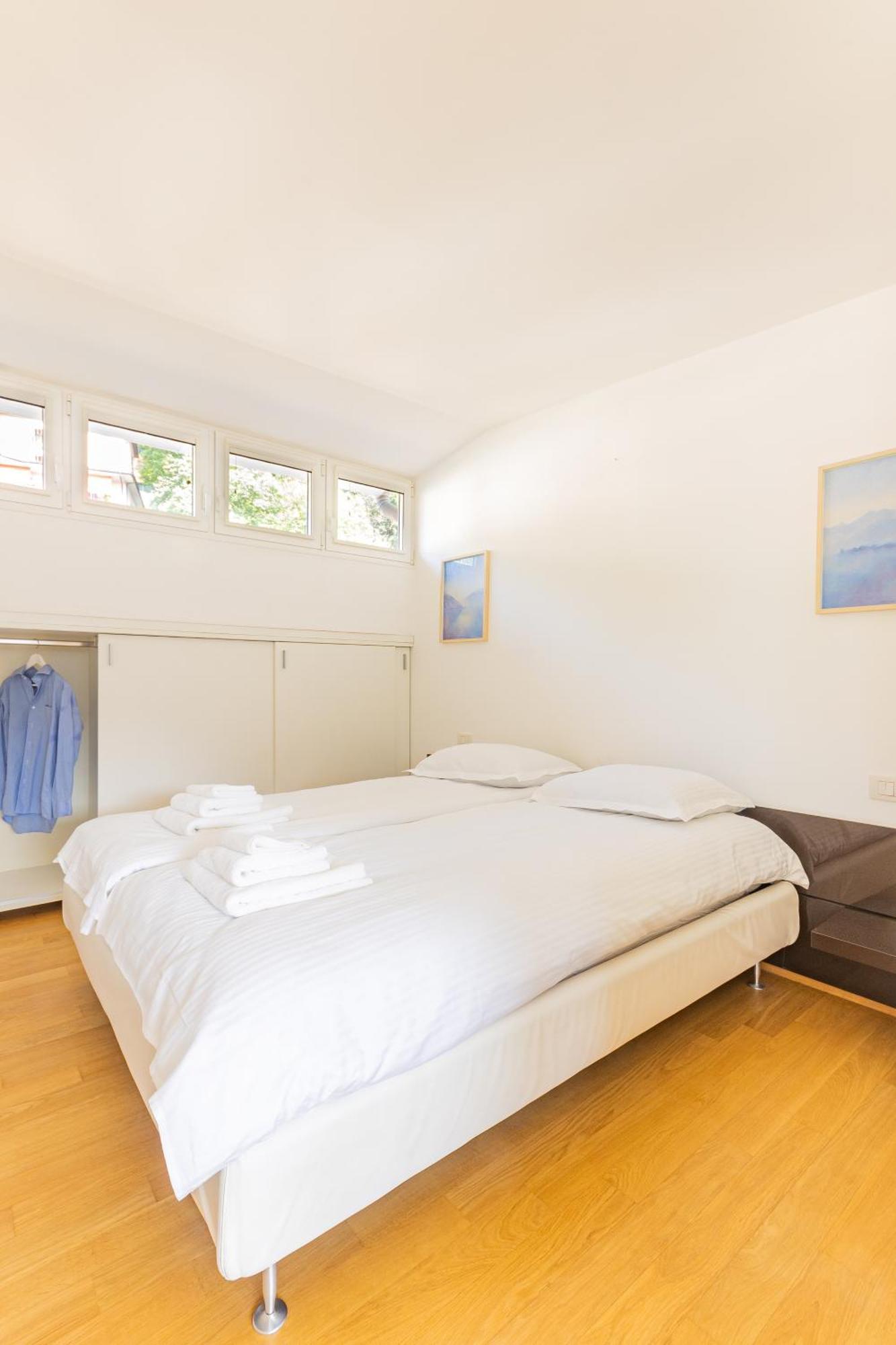 דירות Campione dʼItalia Casa Madlen - Bright Attic With Marvelous View מראה חיצוני תמונה